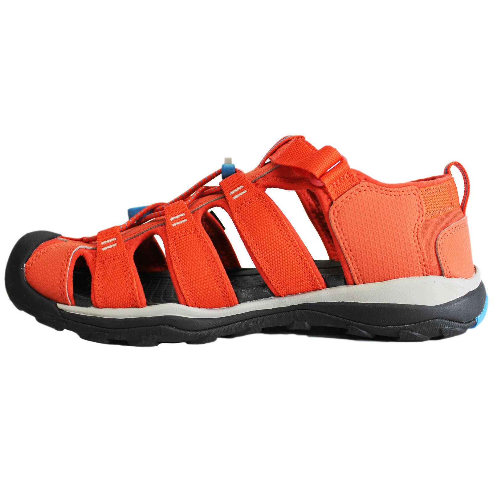 Keen Newport Neo H2 Textile Youth Sandals#color_orange vivid blue
