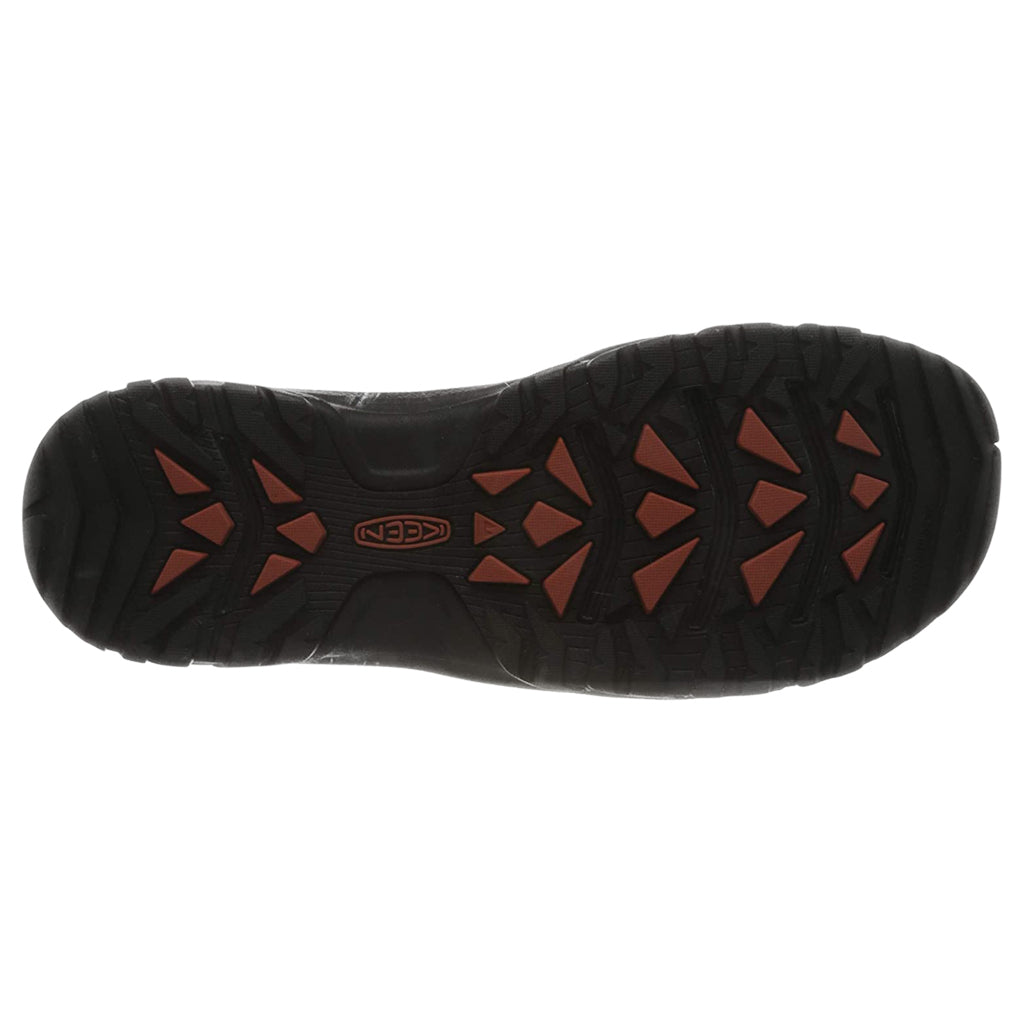 Keen Targhee III Waterproof Leather Men's Hiking Sandals#color_grey black