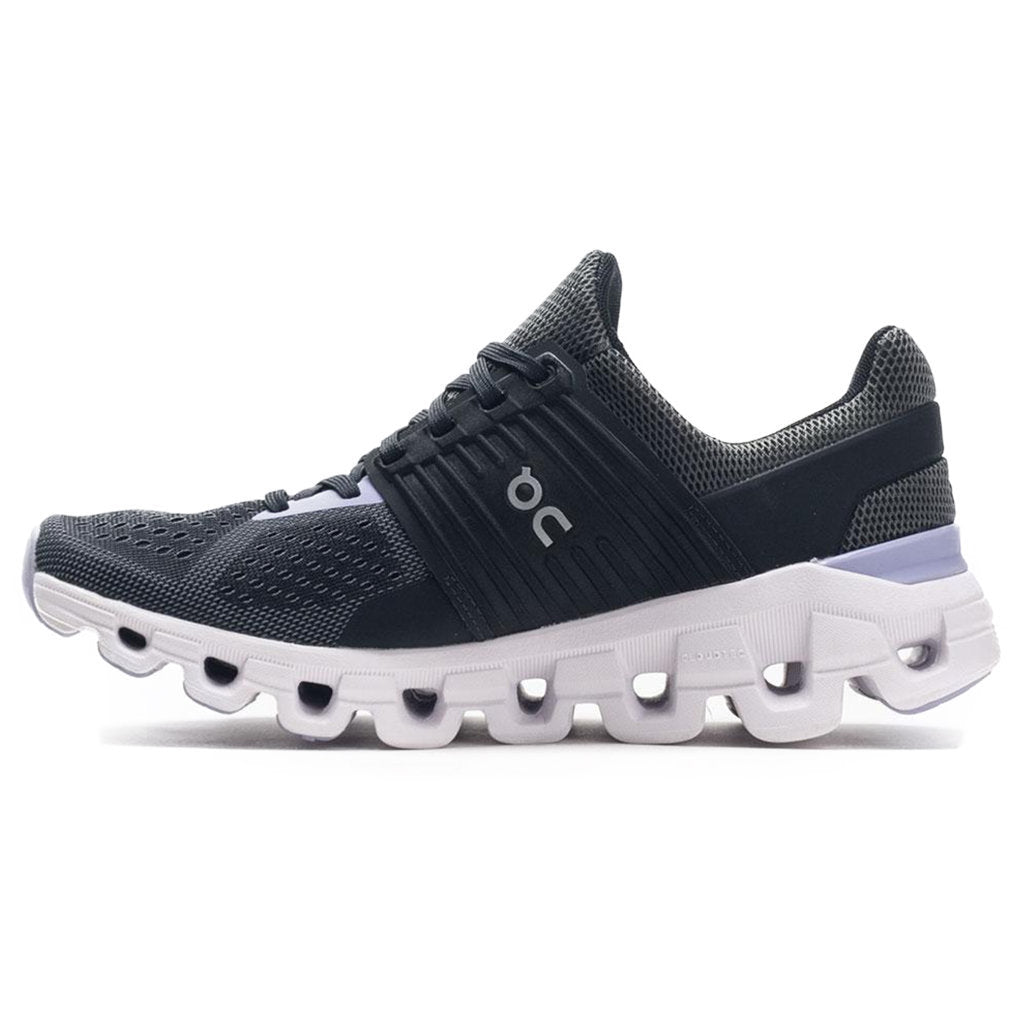On Running Cloudswift Textile Women's Low-Top Trainers#color_magnet lavender