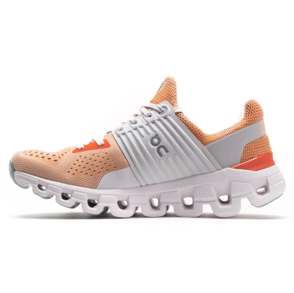On Running Cloudswift Textile Women's Low-Top Trainers#color_copper frost