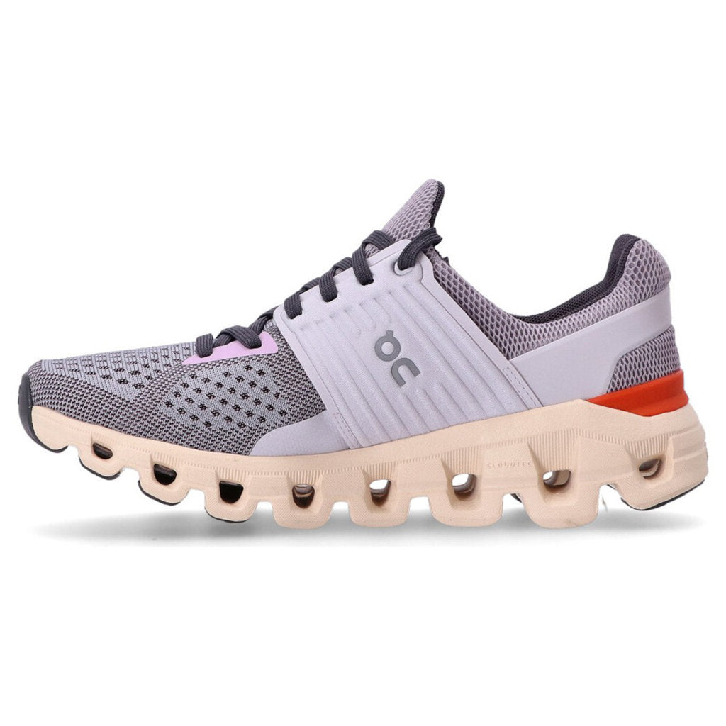 On Running Cloudswift Textile Women's Low-Top Trainers#color_lavender lilac