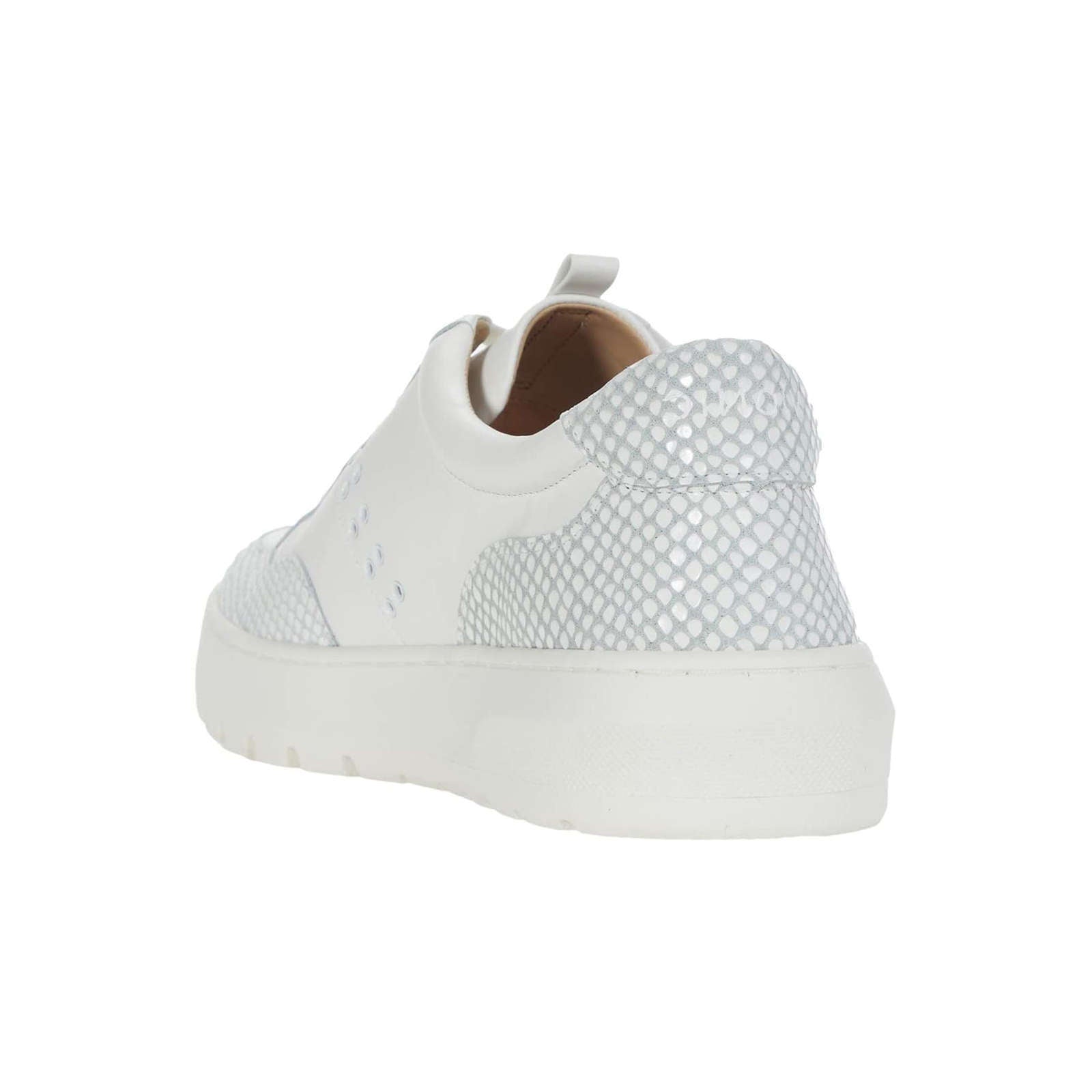 Vionic Abyss Ysenia Leather Womens Trainers#color_white