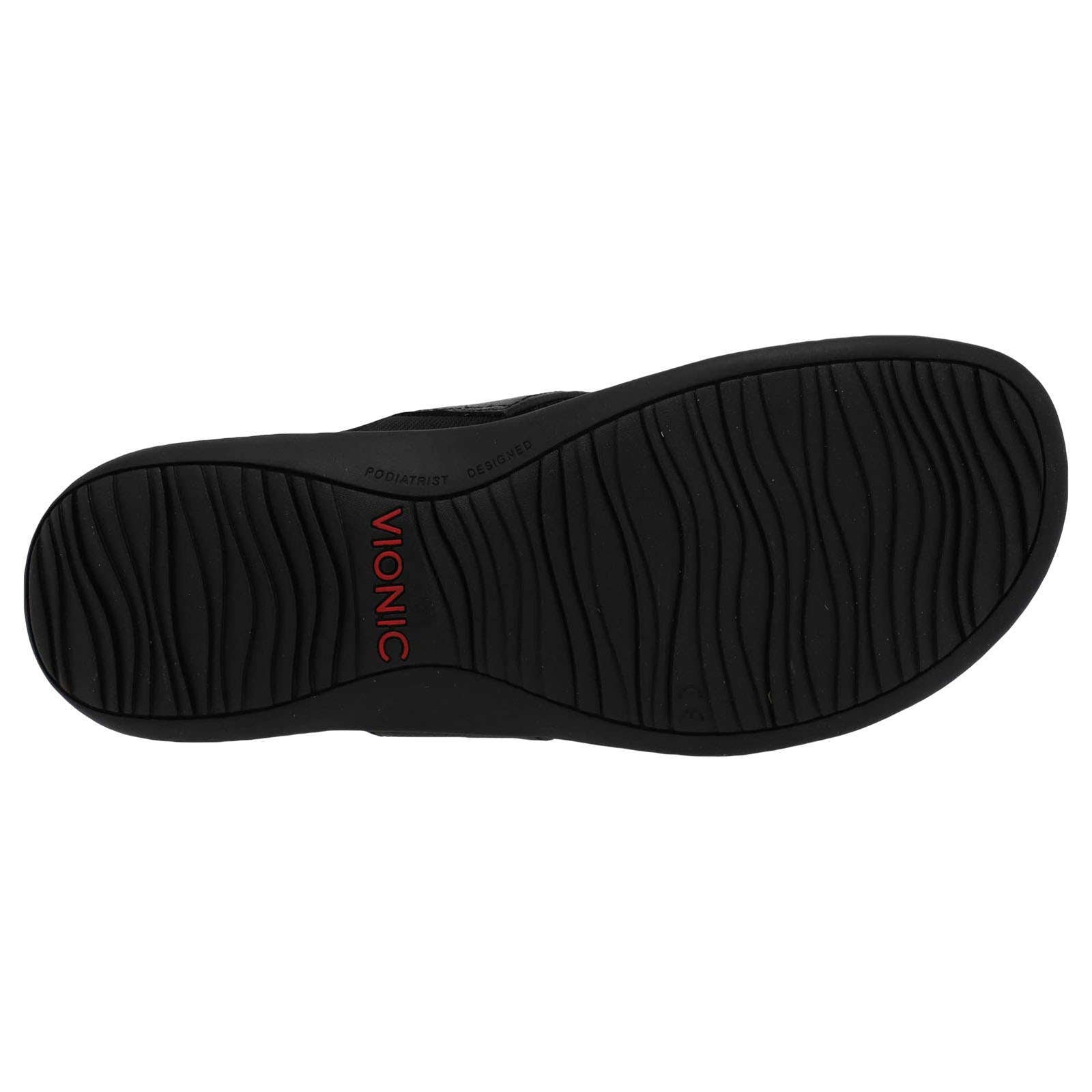 Vionic Rest Tala Leather Womens Sandals#color_black