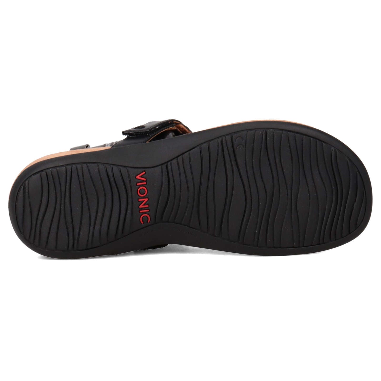 Vionic Rest Wanda Leather Womens Sandals#color_black