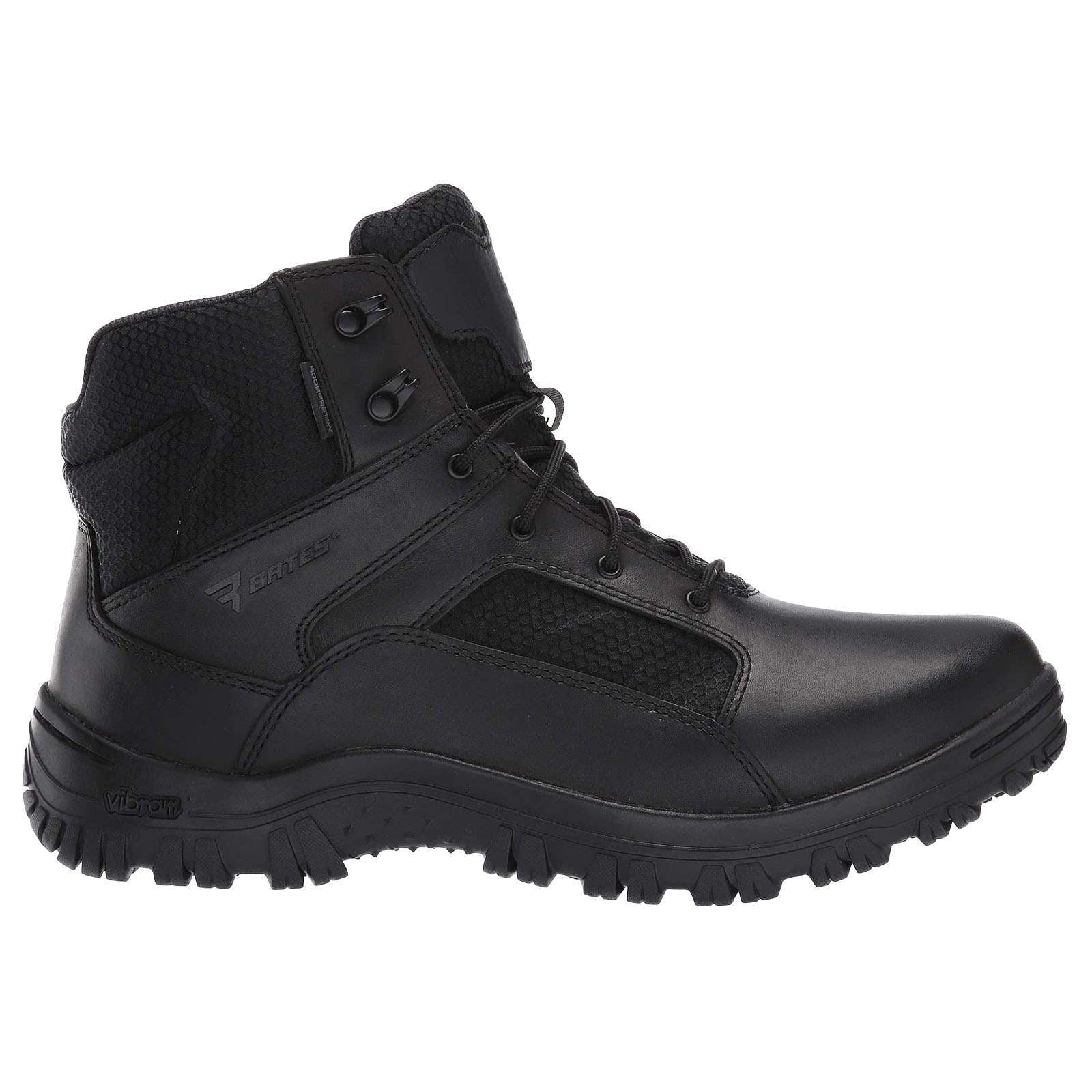 Bates Manuever Waterproof Mid-High Waterproof Leather Synthetic Men's Tactical Boots#color_black