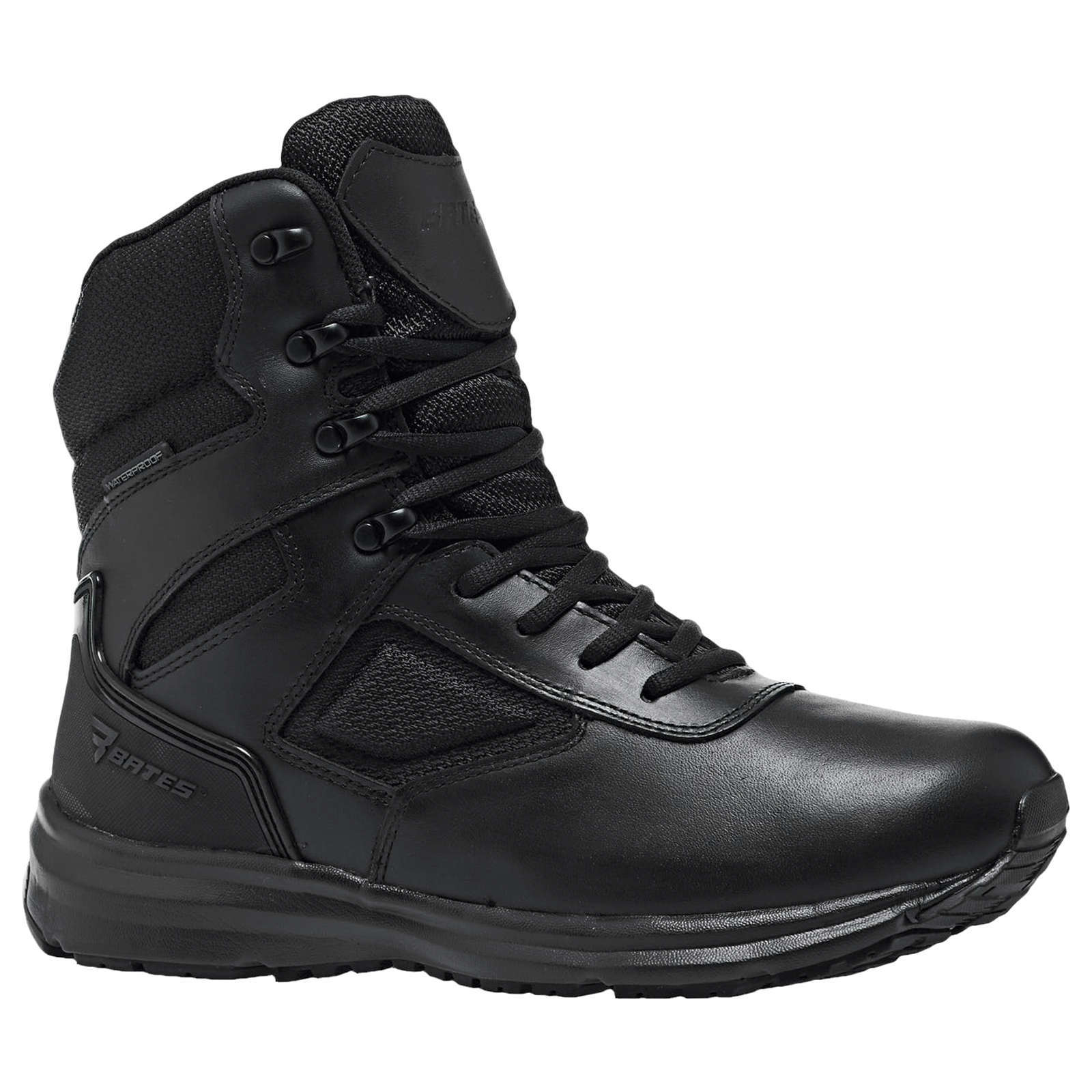 Bates Raide Waterproof Leather Synthetic Men's Tactical Boots#color_black