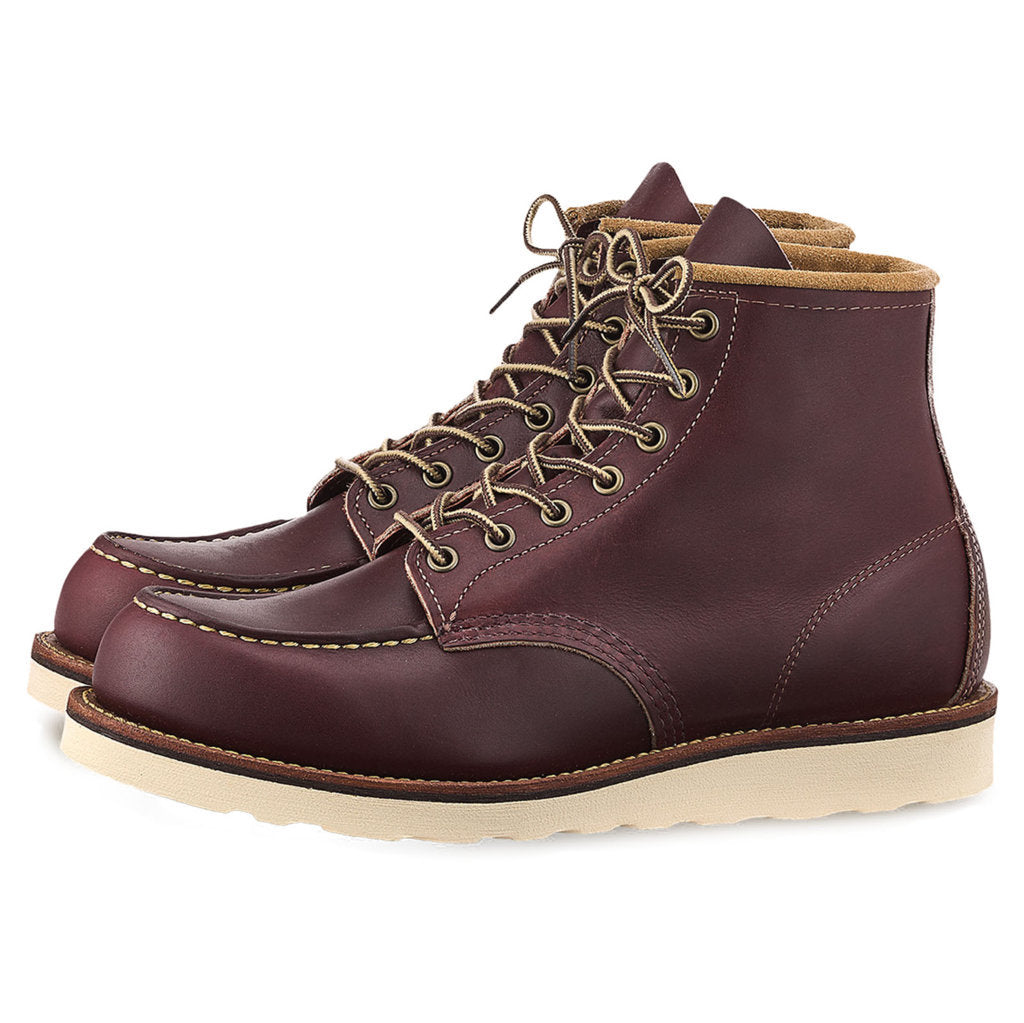 Red Wing 6" Moc Leather Mens Boots#color_oxblood