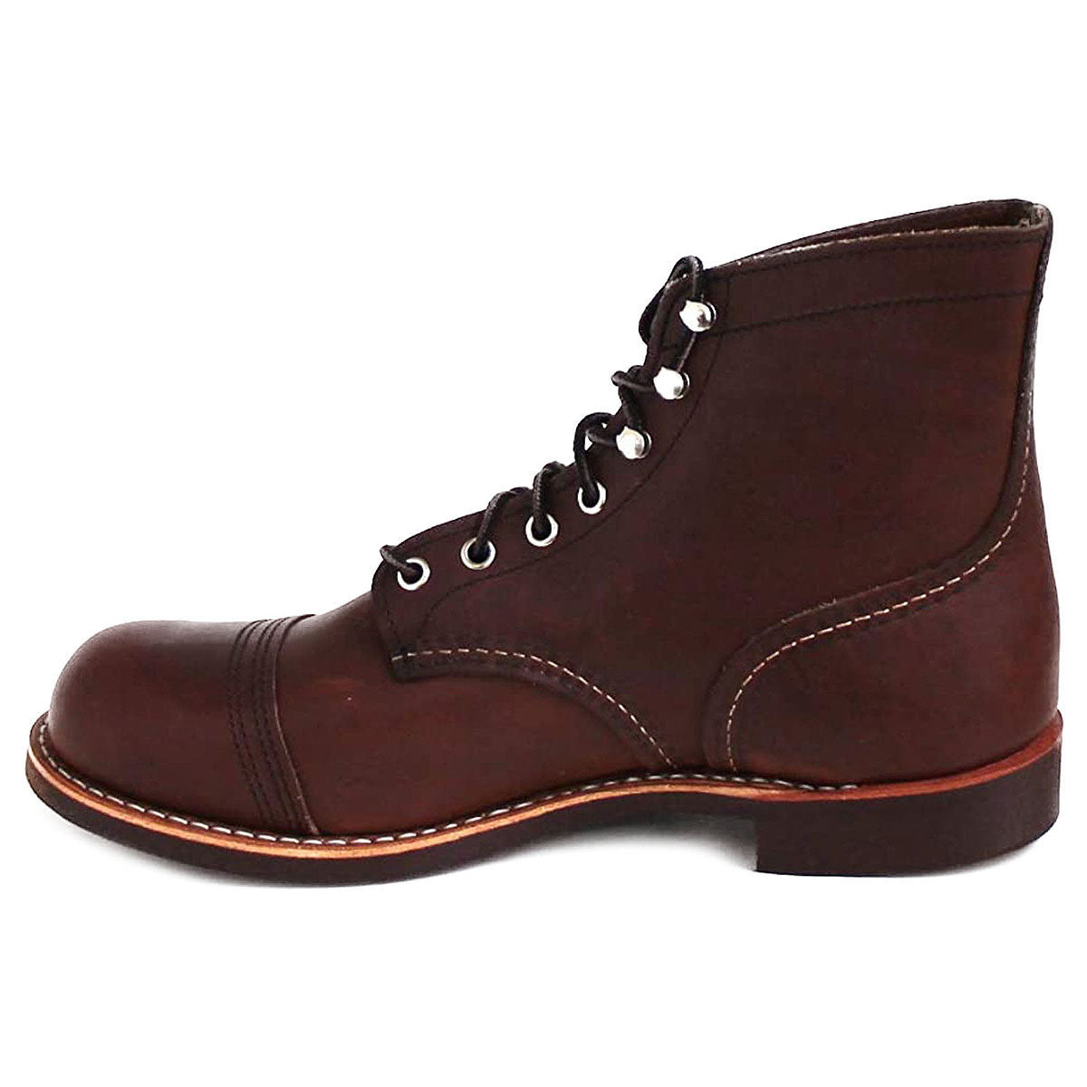 Red Wing Iron Ranger 6 Inch Men's Ankle Boots#color_amber