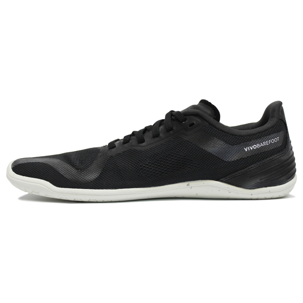 Vivobarefoot Geo Racer II Textile Mens Trainers#color_obsidian
