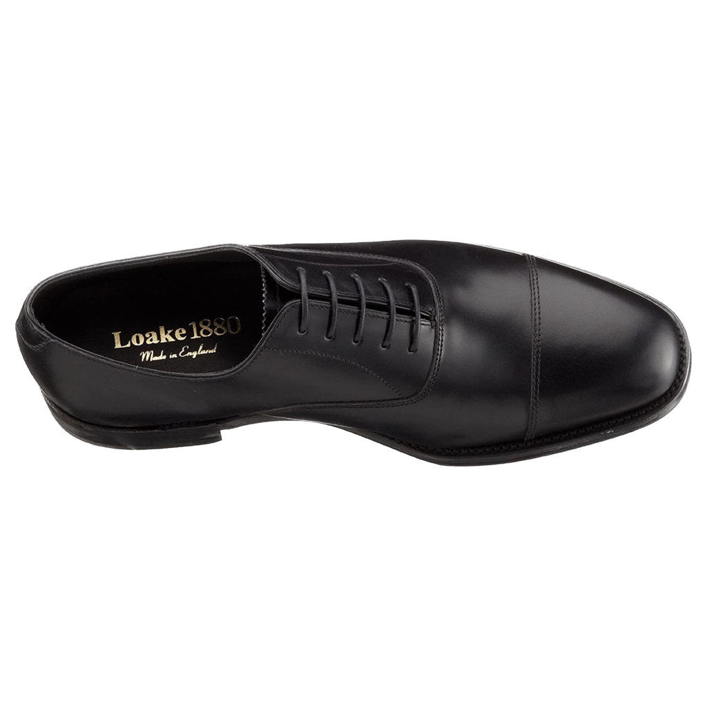 Loake Aldwych Polished Leather Men's Oxford Shoes#color_black