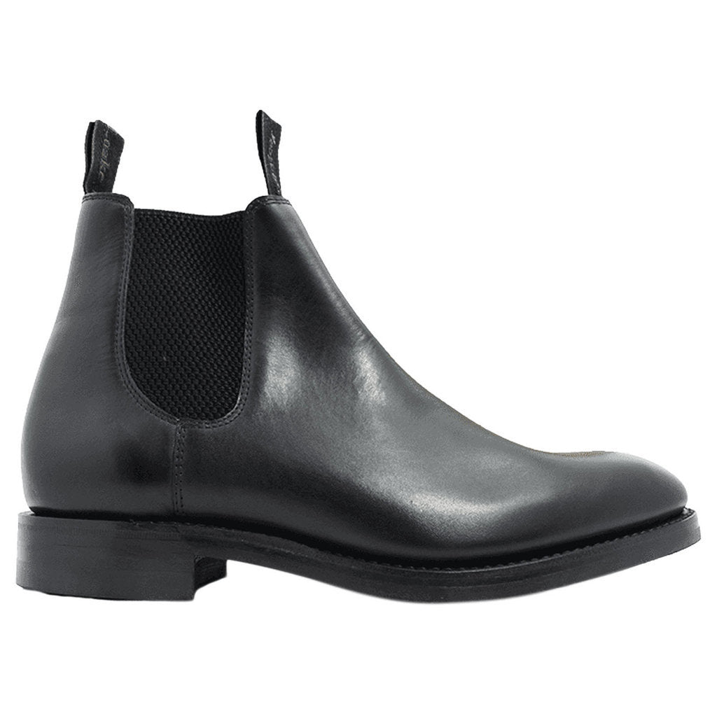 Loake Chatsworth Leather Men's Chelsea Boots#color_black