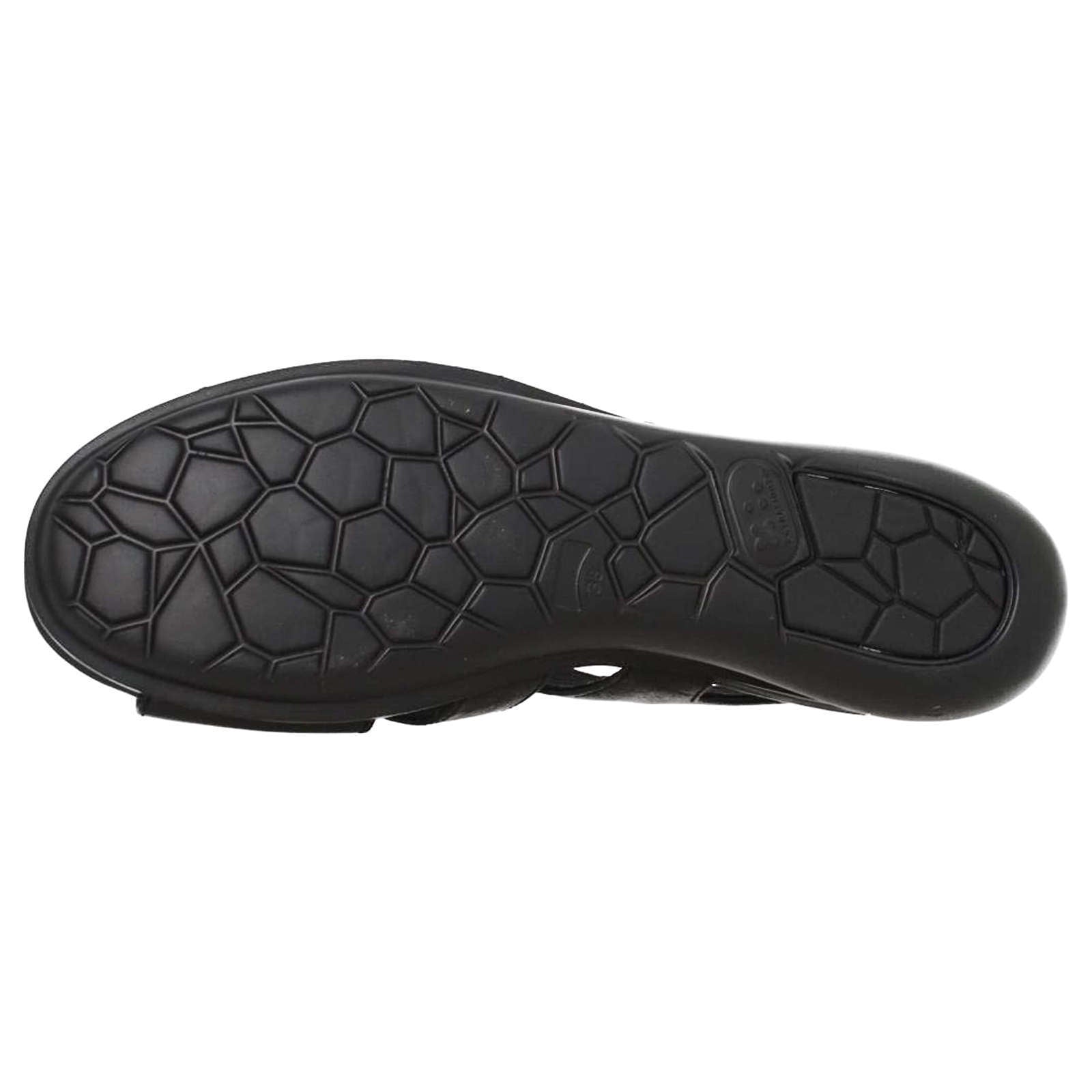 Camper Balloon Smooth Nubuck Leather Women's Sandals#color_black