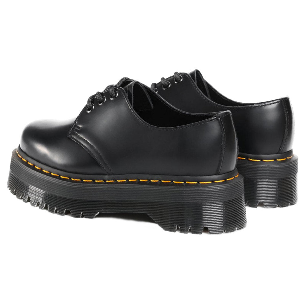 Dr. Martens 1461 Smooth Leather Unisex Platform Shoes#color_black