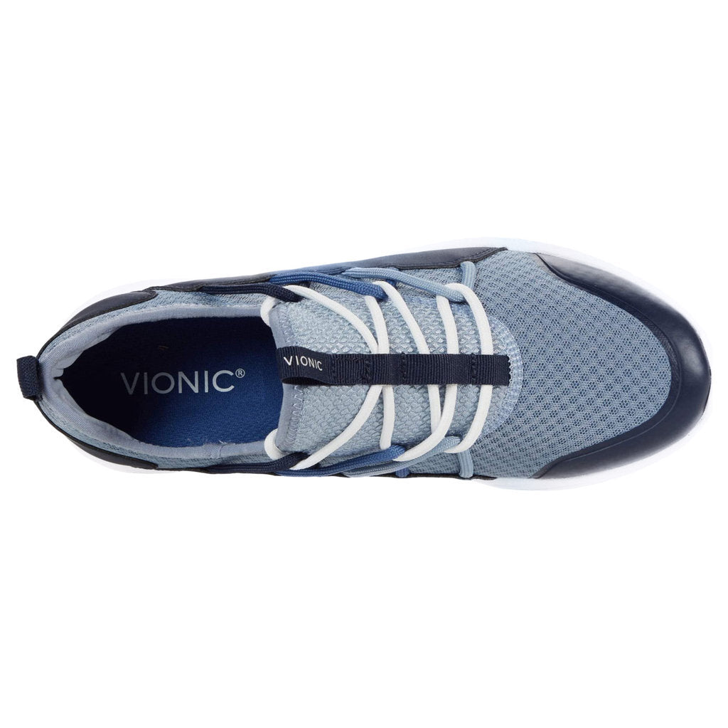 Vionic Brisk Zeliya Synthetic Textile Womens Trainers#color_navy