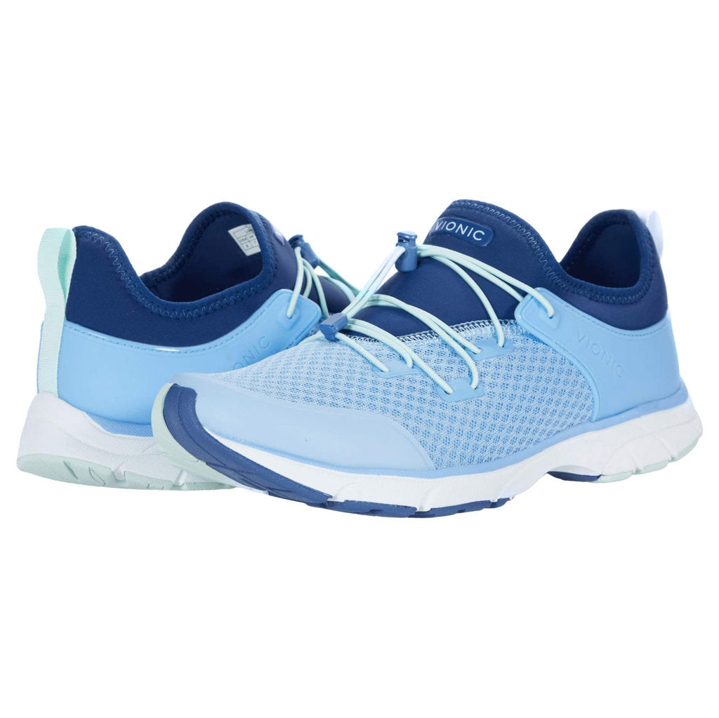 Vionic Drift London Textile Synthetic Womens Trainers#color_bluebell