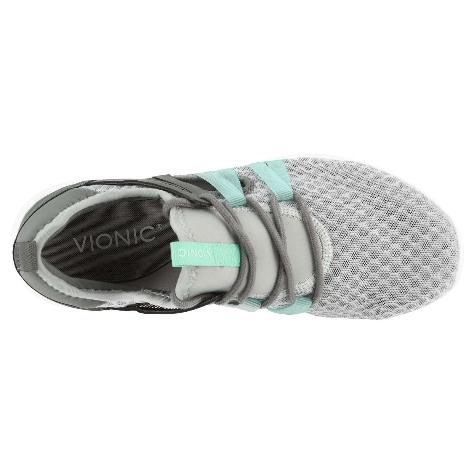 Vionic Sky Adore Textile Synthetic Womens Trainers#color_grey