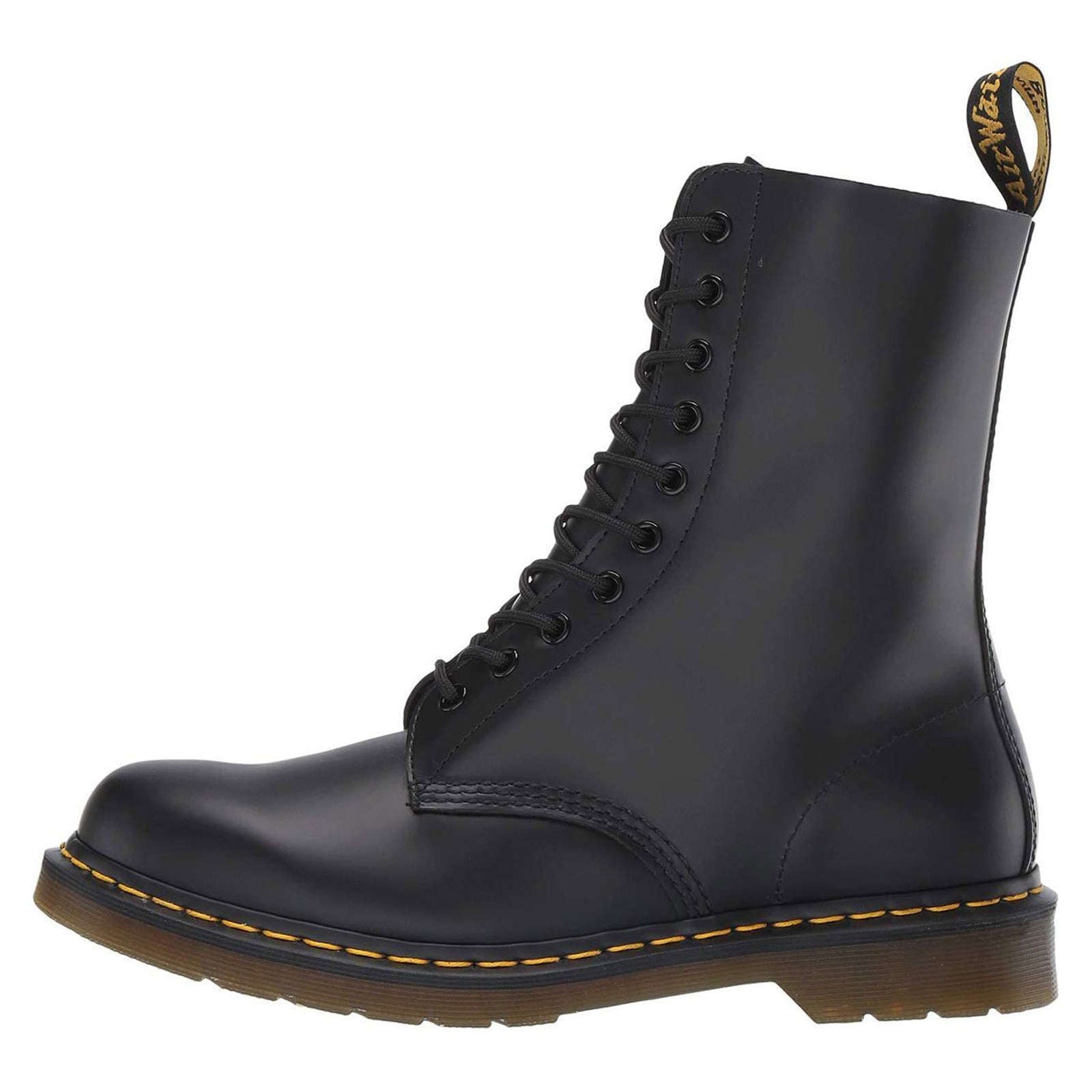 Dr. Martens 1490 Smooth Leather Women's Mid-Calf Boots#color_black