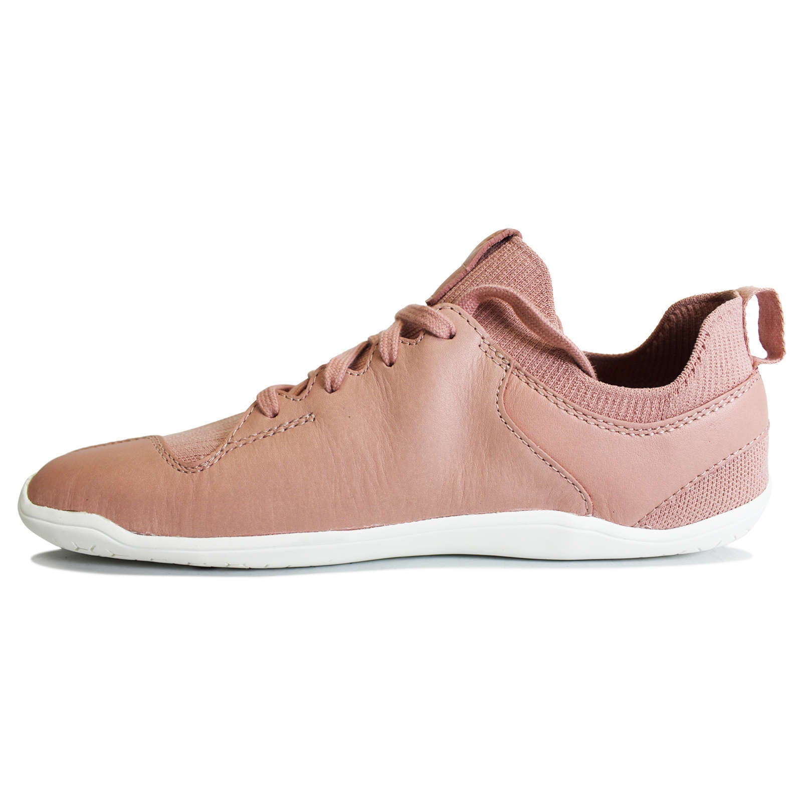 Vivobarefoot Primus Knit II Textile Leather Womens Trainers#color_misty rose