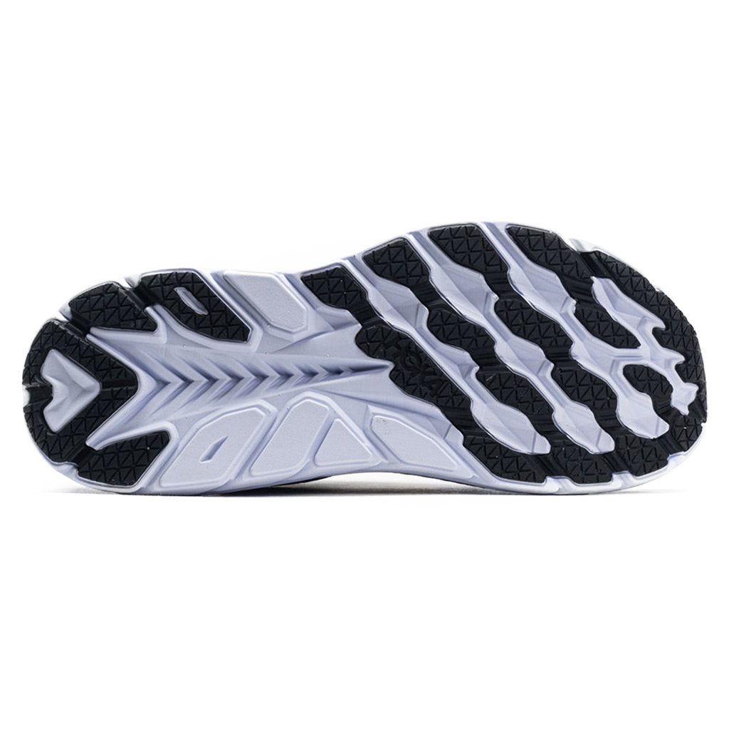 Hoka One One Clifton 8 Textile Womens Trainers#color_black white