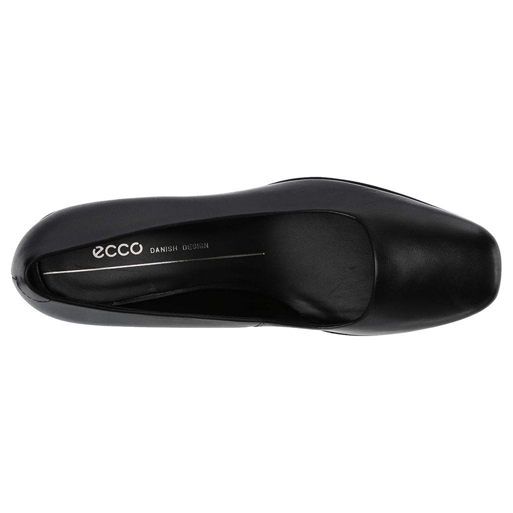 Ecco Shape Squared 35 Leather Womens Shoes#color_black