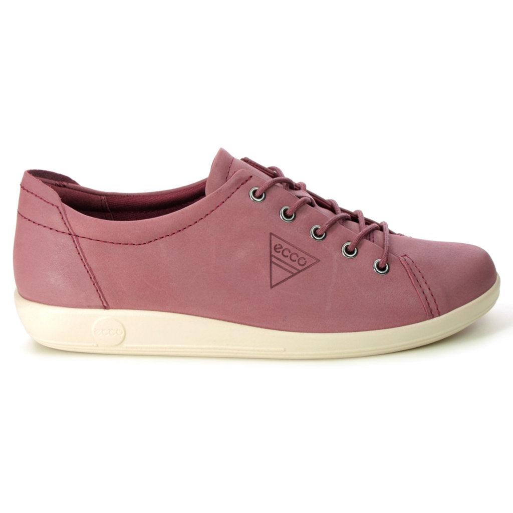 Ecco Soft 2.0 206503 Leather Womens Trainers#color_andorra