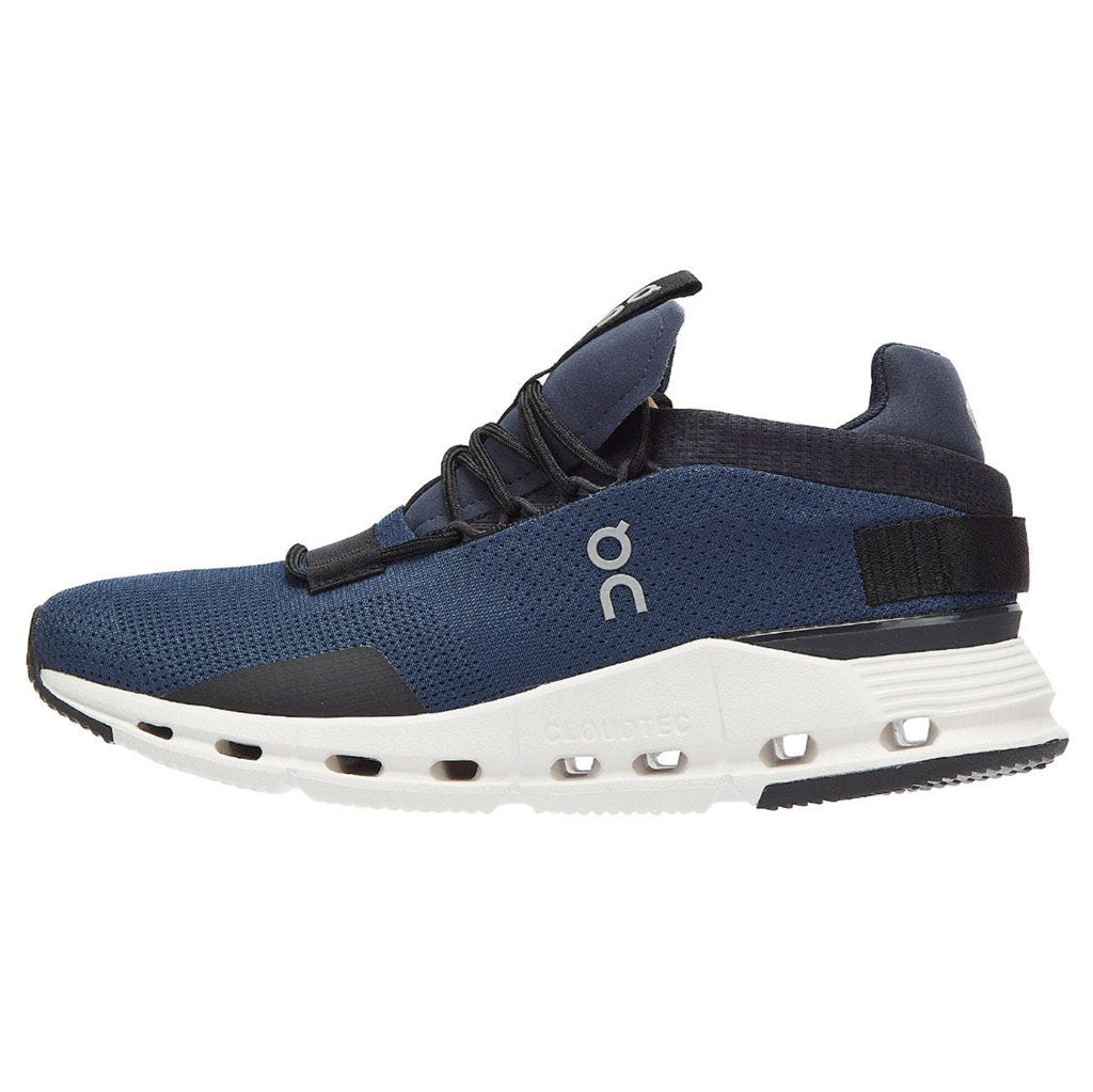 On Running Cloudnova Textile Men's Low-Top Trainers#color_navy white