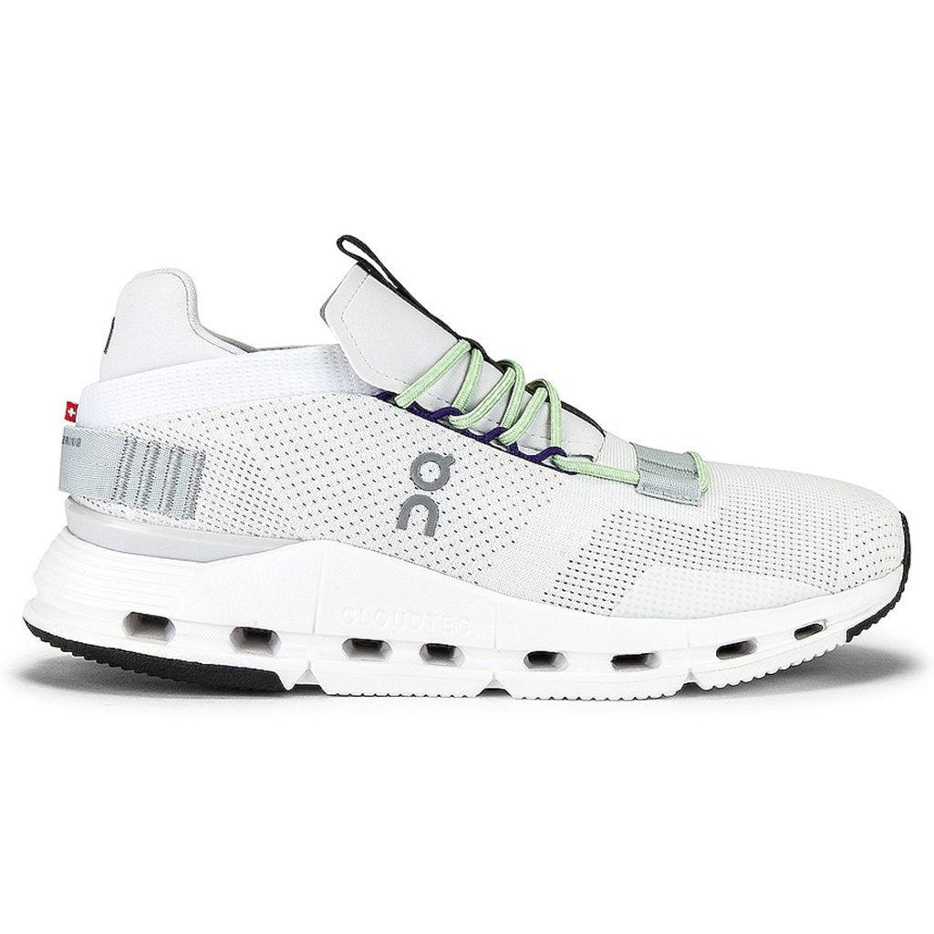 On Running Cloudnova Textile Men's Low-Top Trainers#color_white mineral