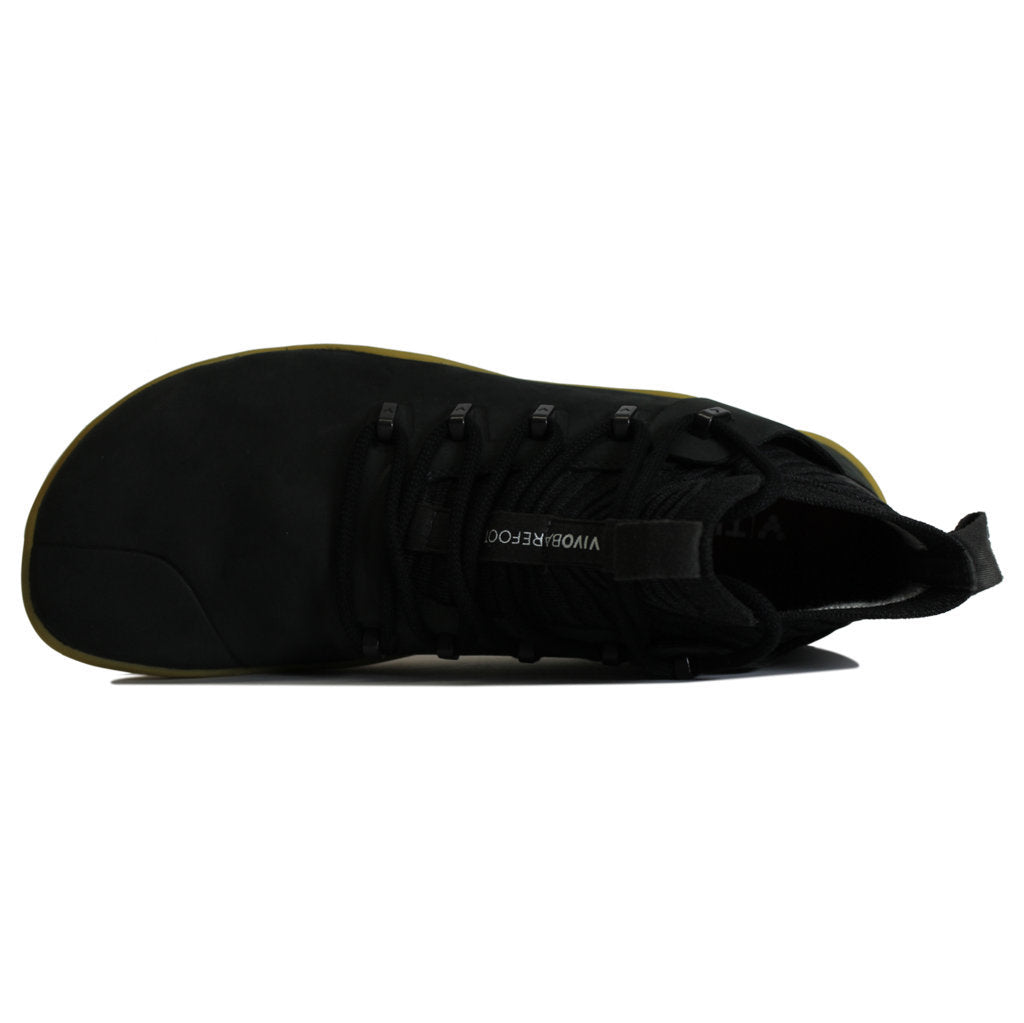 Vivobarefoot Magna FG Leather Textile Womens Trainers#color_obsidian