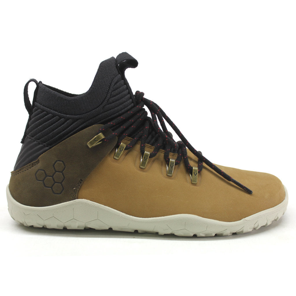Vivobarefoot Magna FG Leather Textile Womens Trainers#color_tan