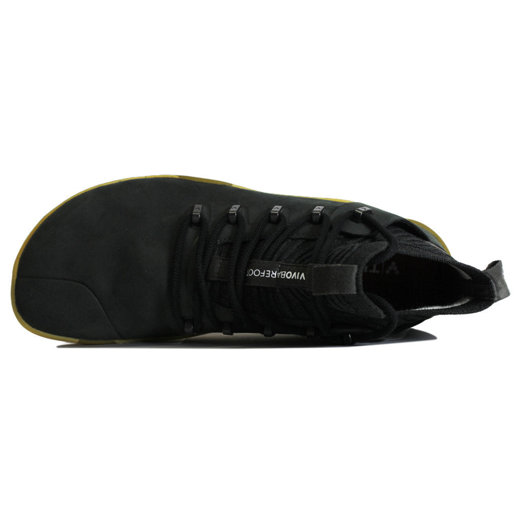 Vivobarefoot Magna FG Leather Textile Mens Trainers#color_obsidian