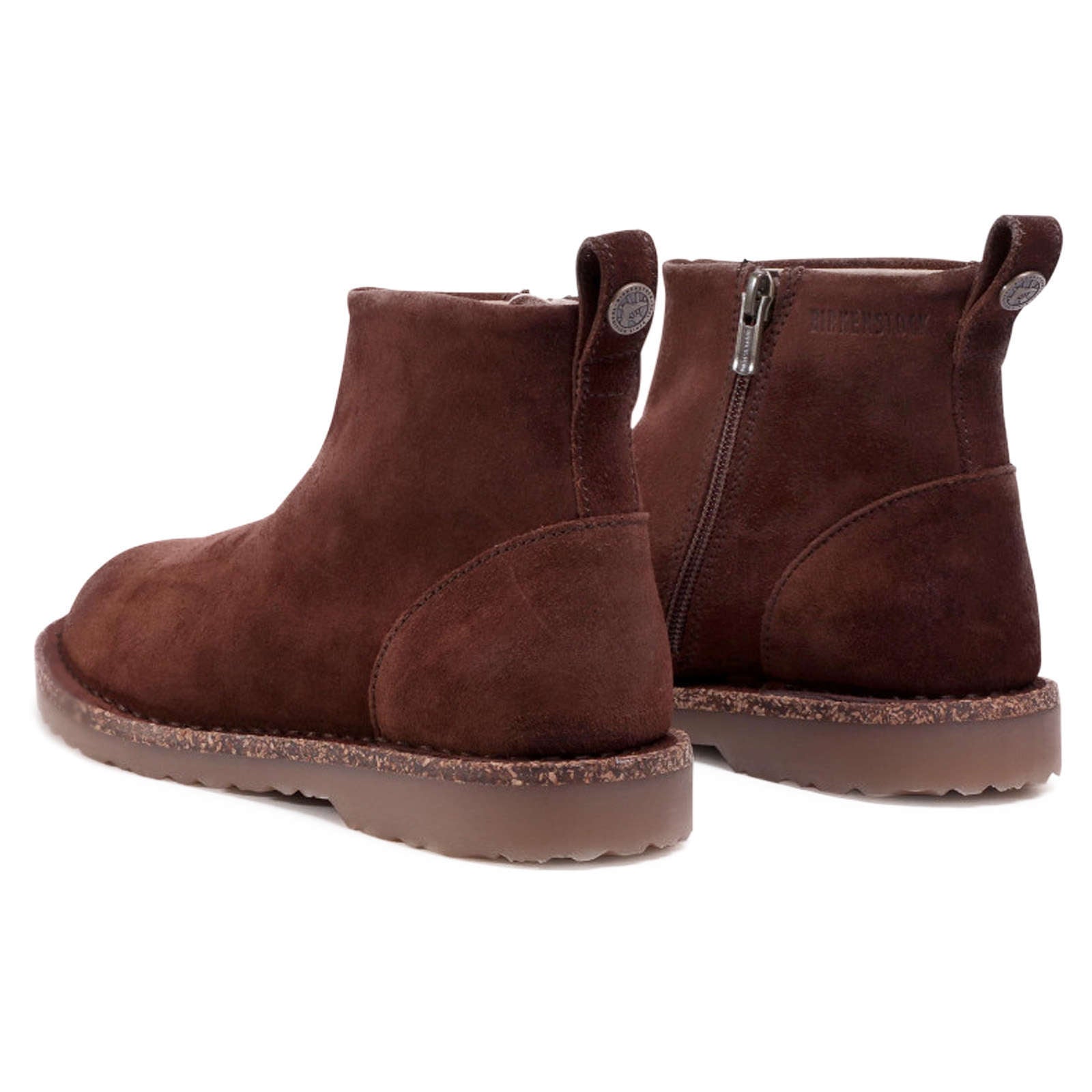 Birkenstock Melrose Suede Leather Unisex Boots#color_espresso