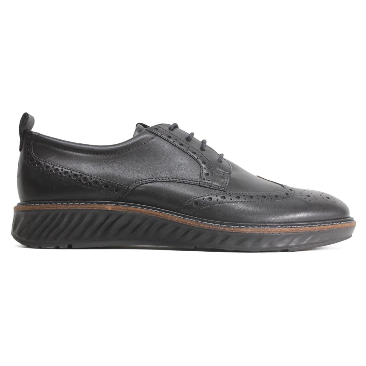 Ecco Mens Shoes St 1 Hybrid 836424 Casual Lace-Up Low-Profile Leather - UK 10