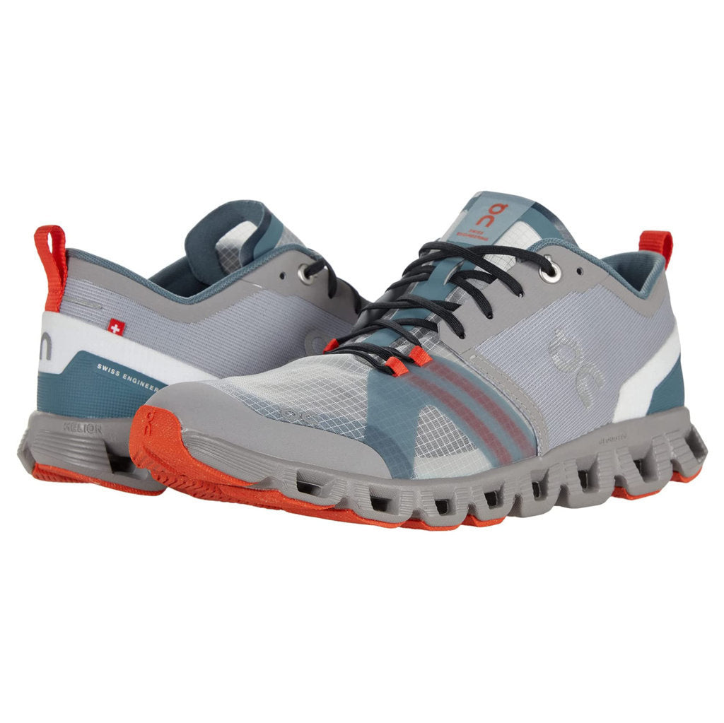 On Cloud X Shift Textile Men's Running Shoes#color_alloy red
