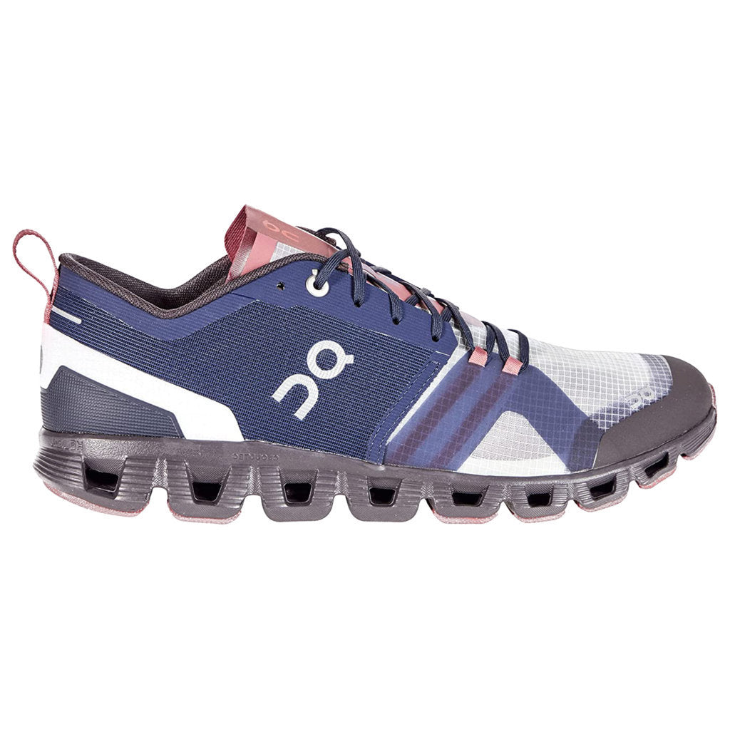 On Running Cloud X Shift Textile Men's Low-Top Trainers#color_ink cherry