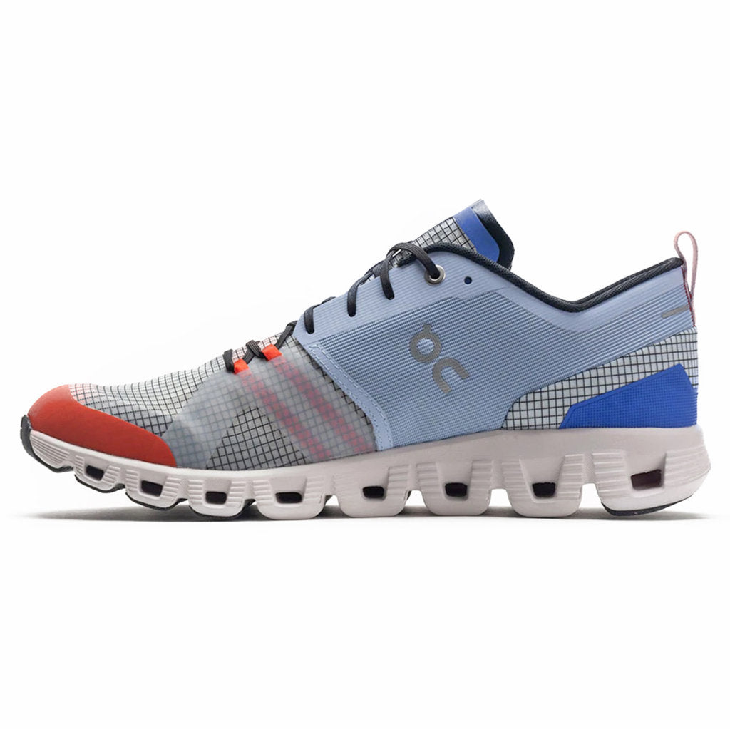 On Cloud X Shift Textile Men's Running Shoes#color_heather glacier