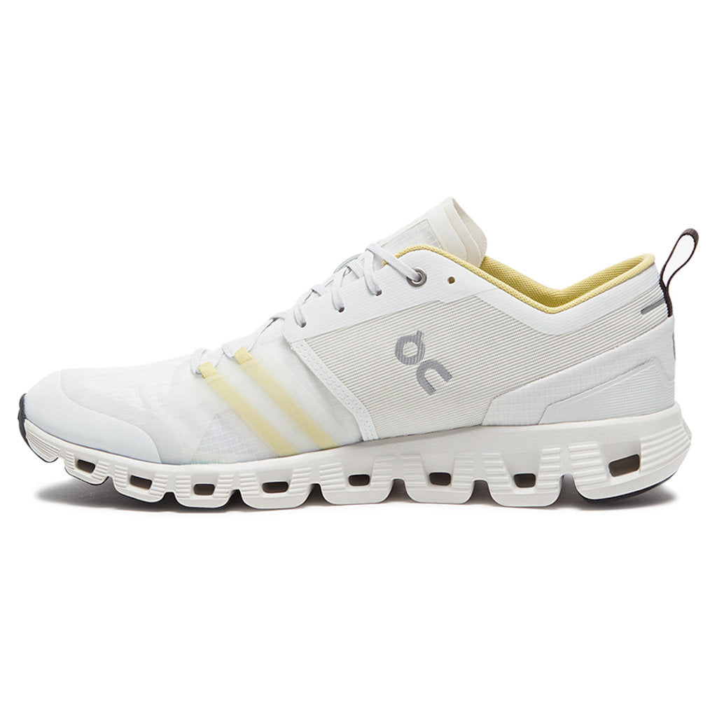 On Running Cloud X Shift Textile Synthetic Womens Trainers#color_vapor acacia