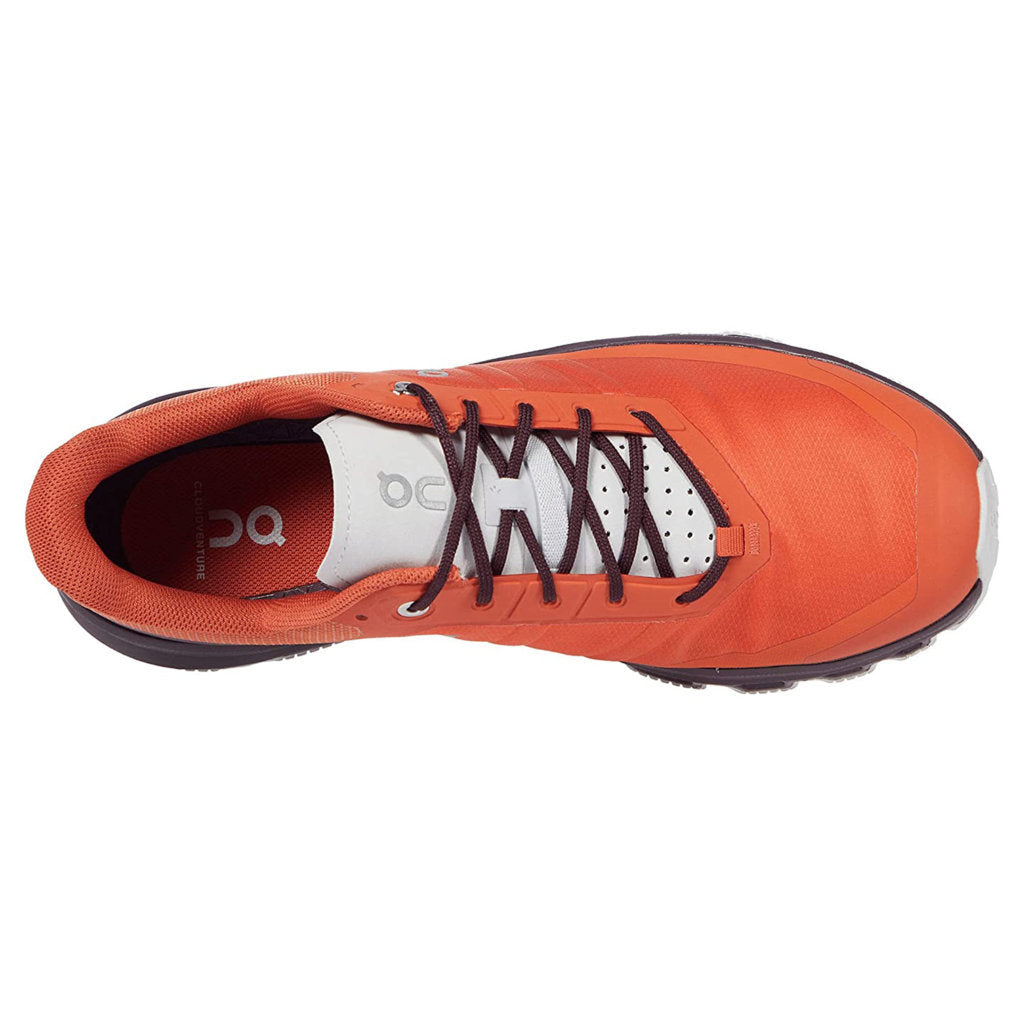 On Running Cloudventure Textile Men's Low-Top Trainers#color_flare mulberry