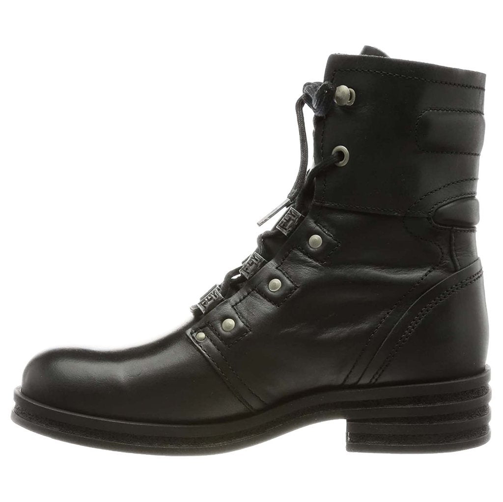 Fly London KNOT792FLY Rug Leather Womens Boots#color_black