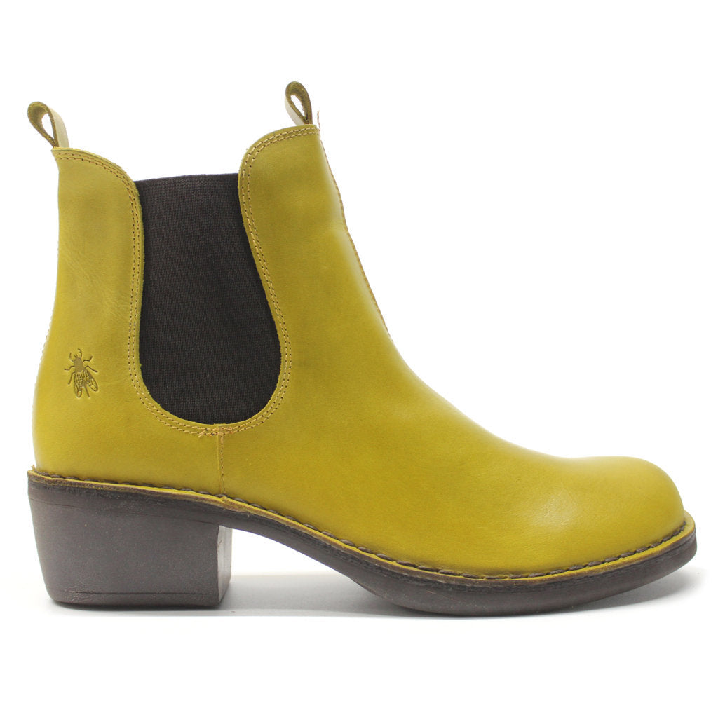 Fly London MEME030FLY Rug Leather Womens Boots#color_mustard