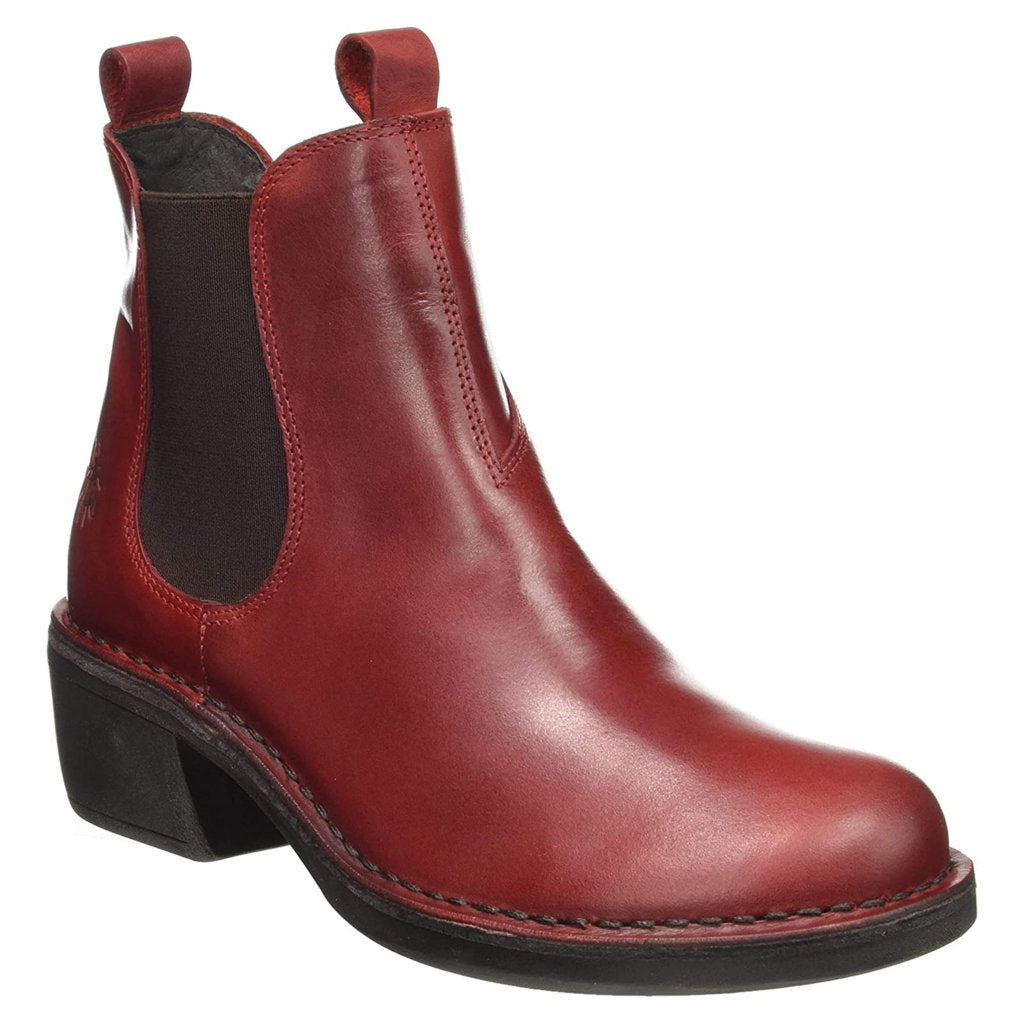 Fly London MEME030FLY Rug Leather Womens Boots#color_red