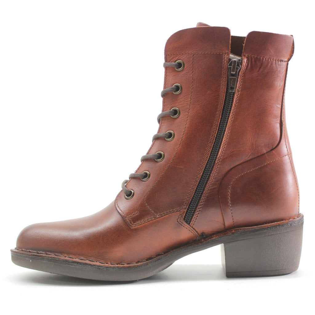 Fly London MILU044FLY Rug Leather Womens Boots#color_brick