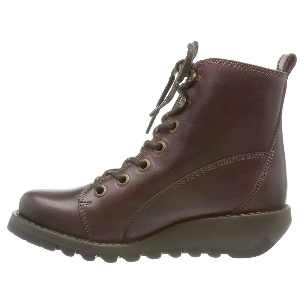 Fly London SORE813FLY Rug Leather Womens Boots#color_purple