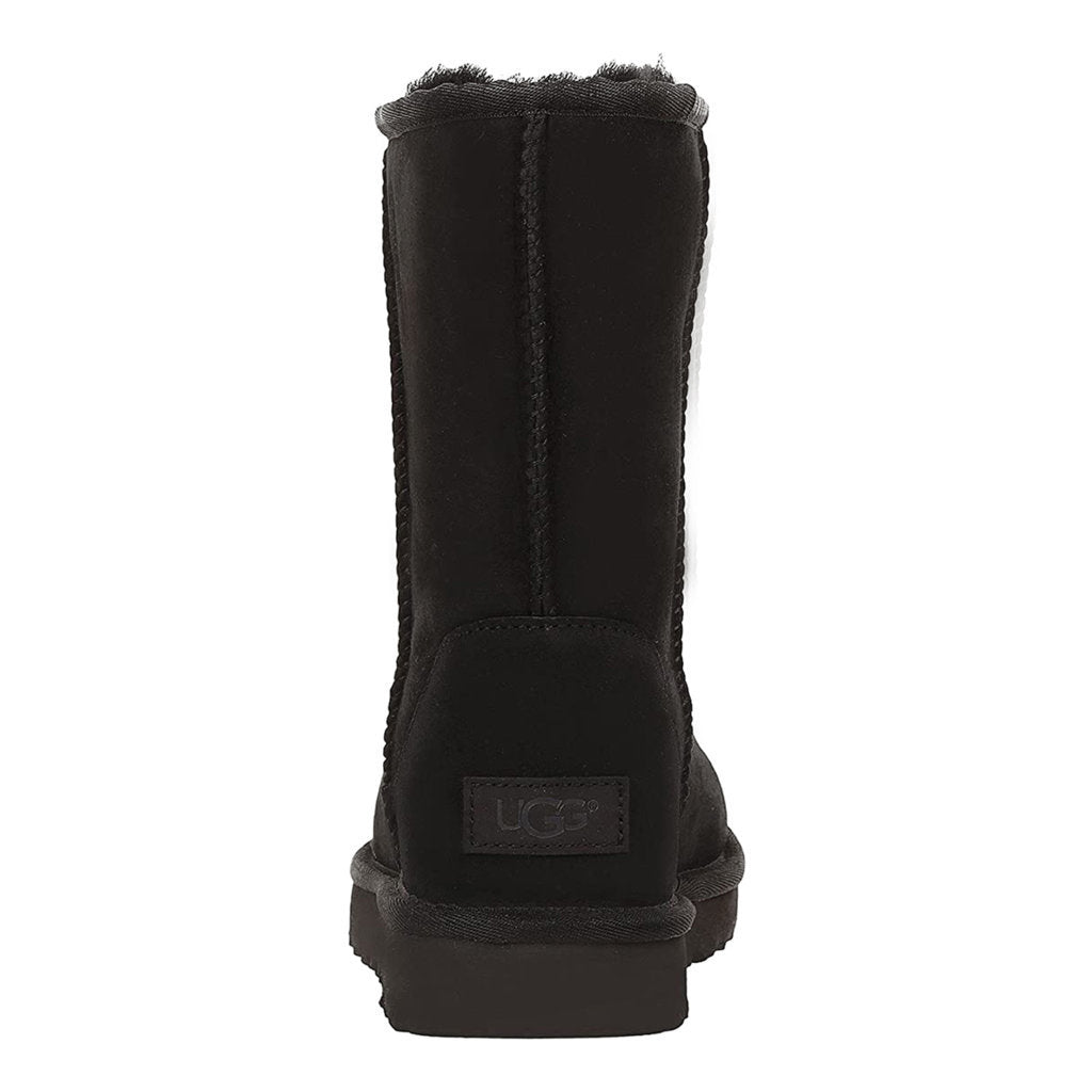 UGG Classic Short II Suede Sheepskin Women's Winter Boots#color_black