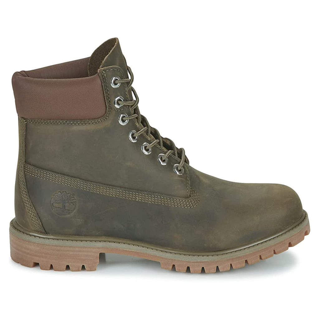 Timberland Premium 6 Inch Nubuck Mens Boots#color_olive