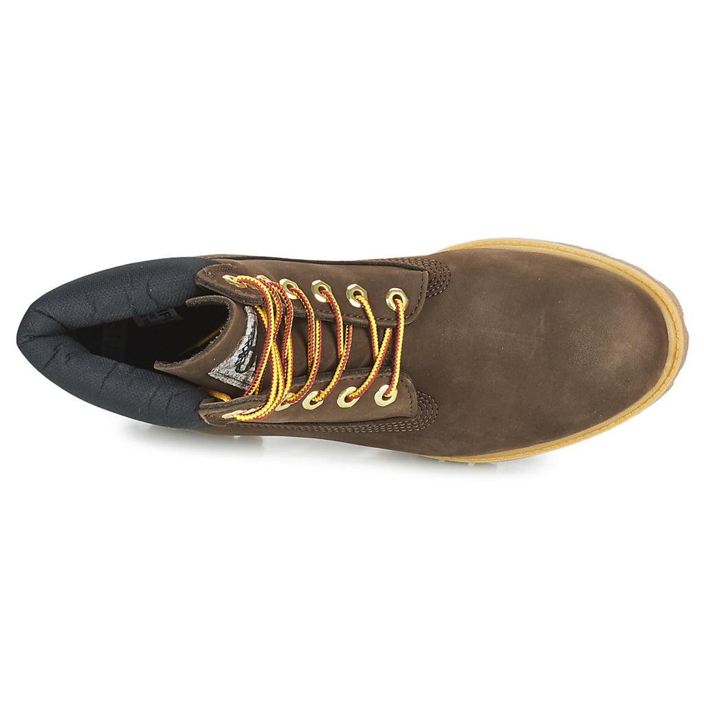 Timberland Premium 6 Inch Nubuck Mens Boots#color_dark brown