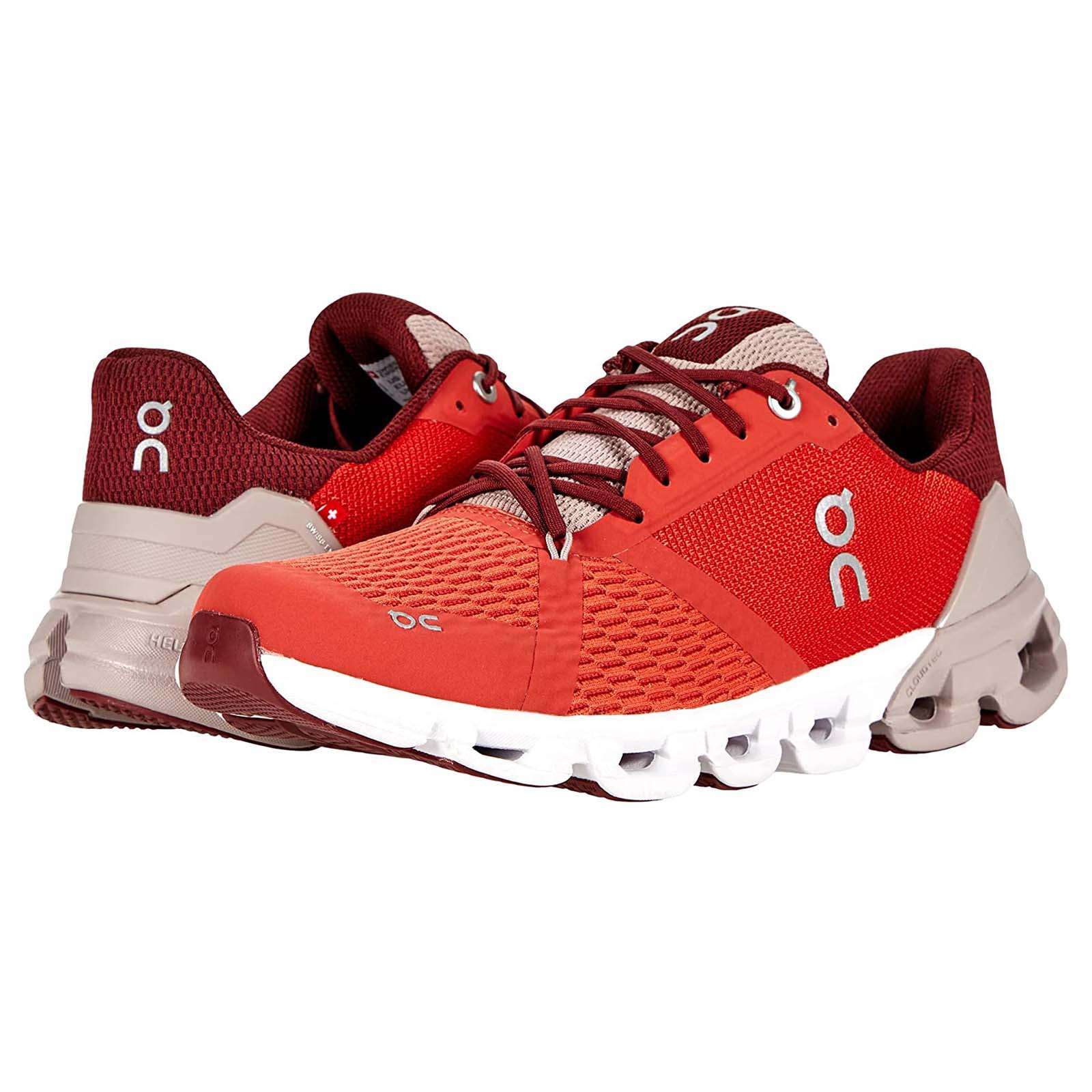 On Cloudflyer Mesh Women's Running Shoes#color_flare quartz