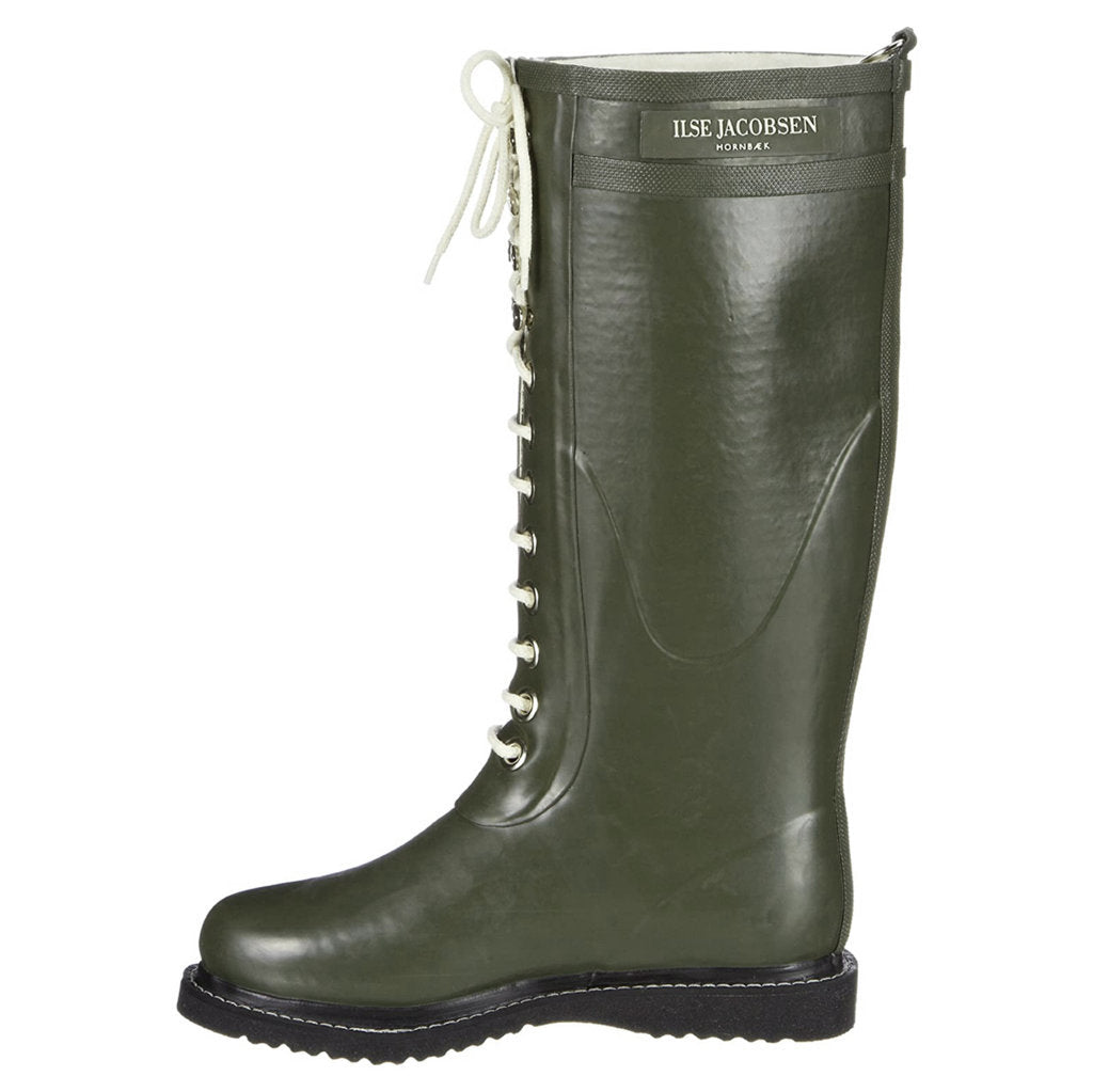 Ilse Jacobsen Rub1 Rubber Womens Boots#color_army