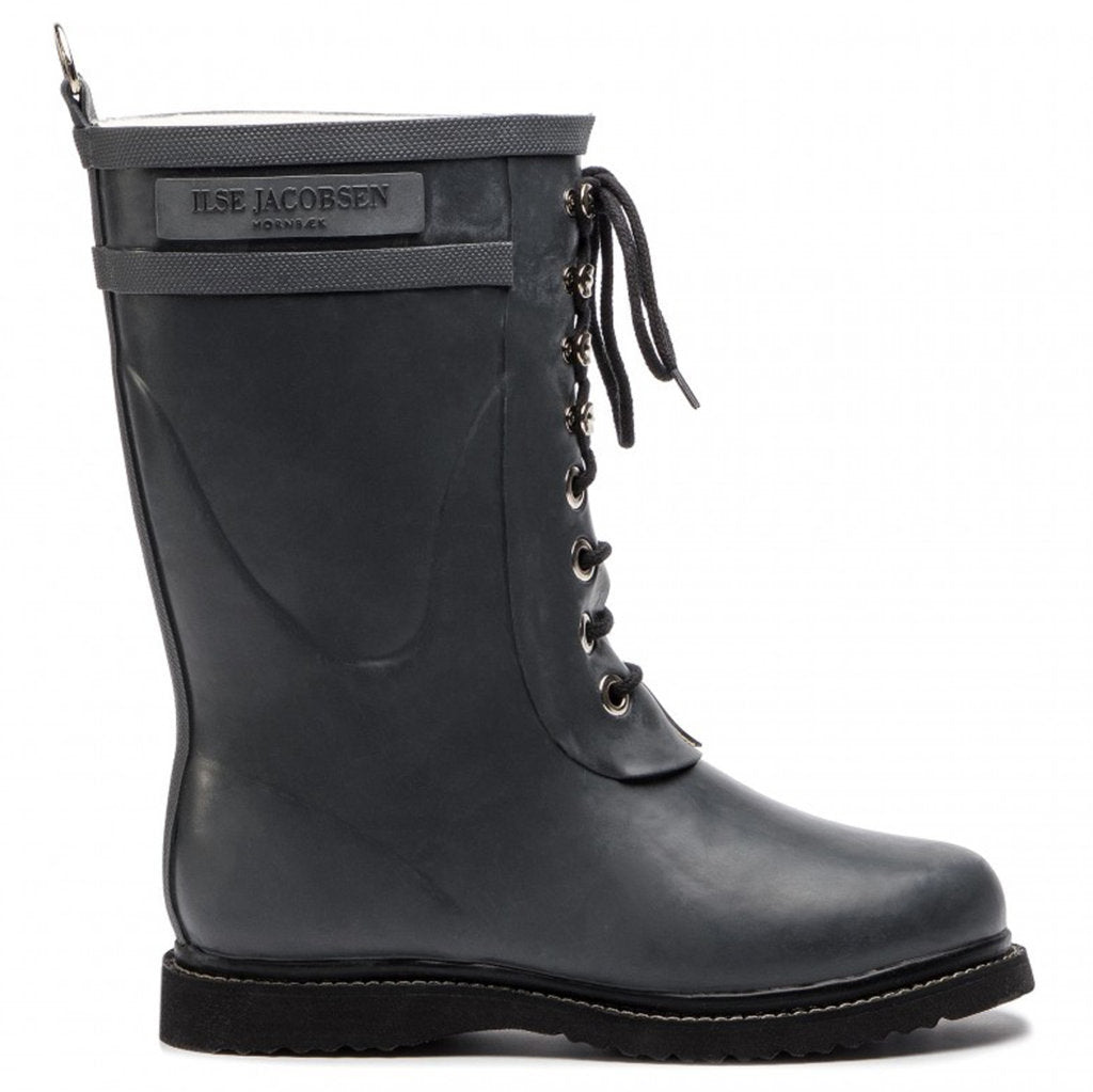 Ilse Jacobsen Rub15 Rubber Womens Boots#color_grey