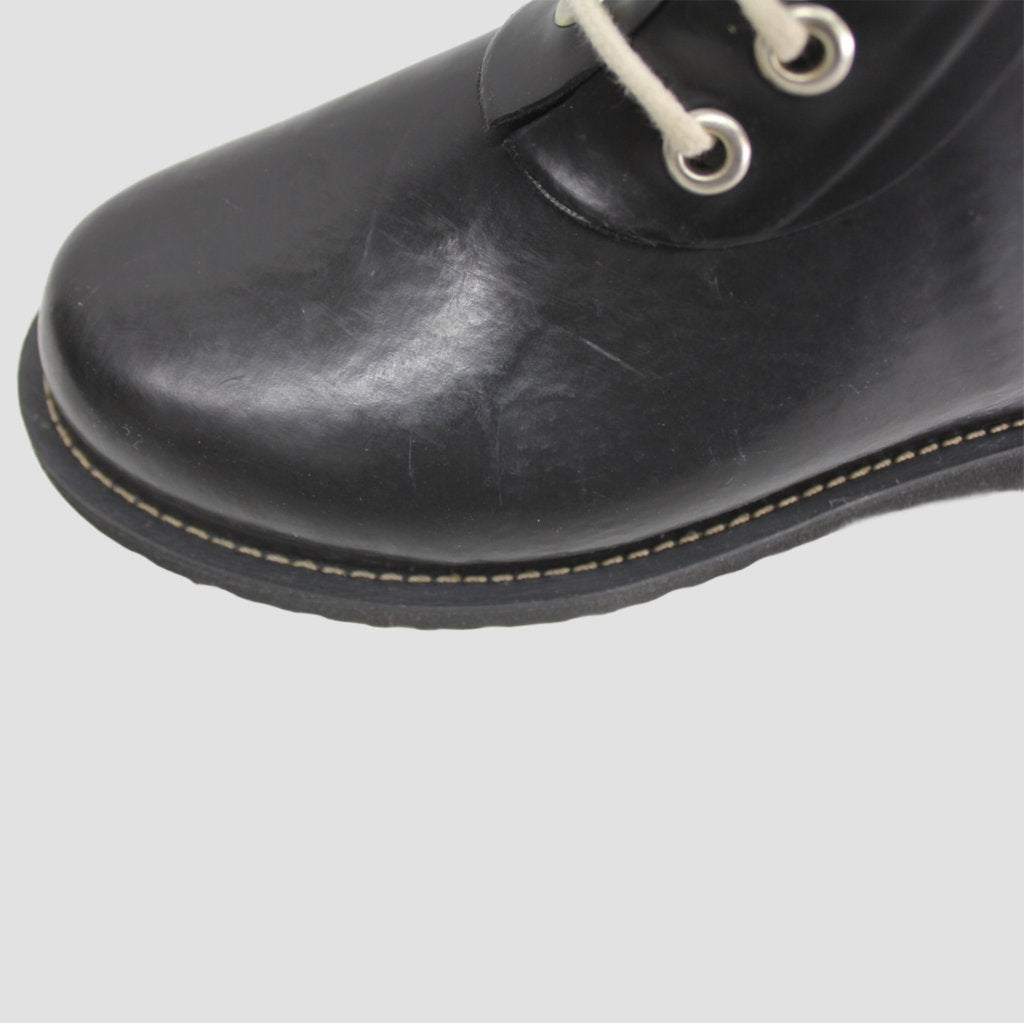 Ilse Jacobsen Womens Boots Rub2 Casual Lace-Up Ankle Wellington Rubber - UK 6.5