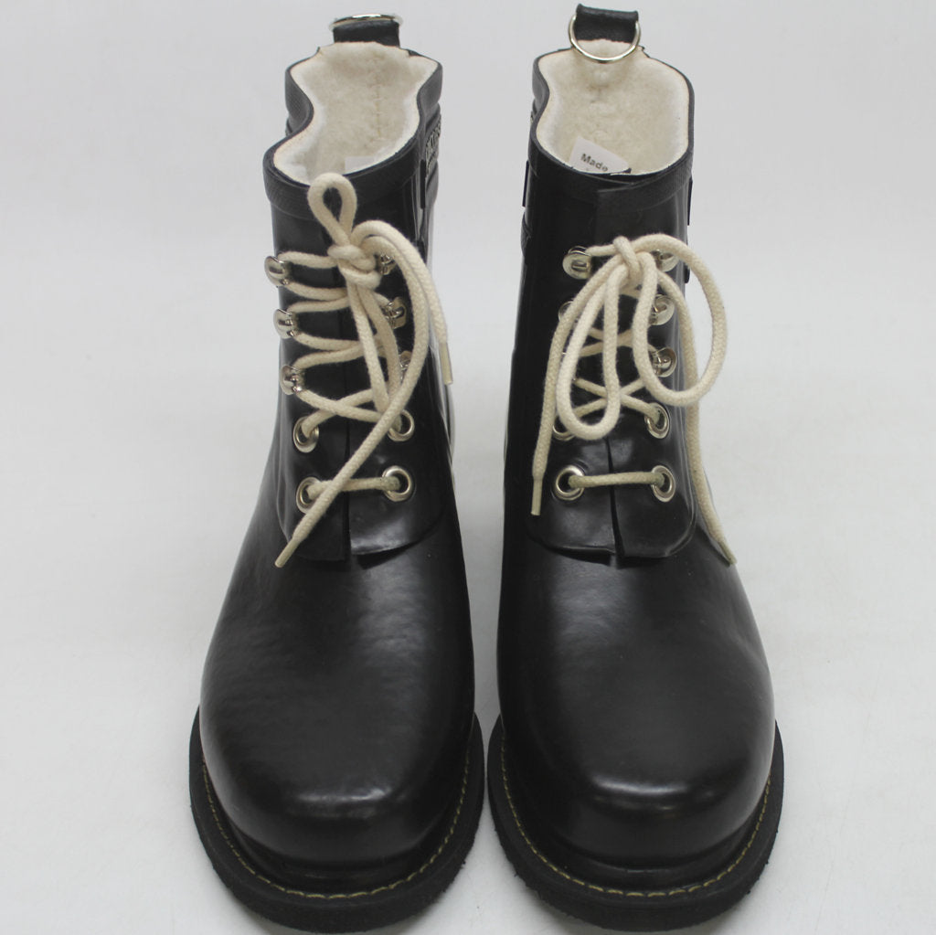 Ilse Jacobsen Womens Boots Rub2 Casual Lace-Up Ankle Wellington Rubber - UK 7.5